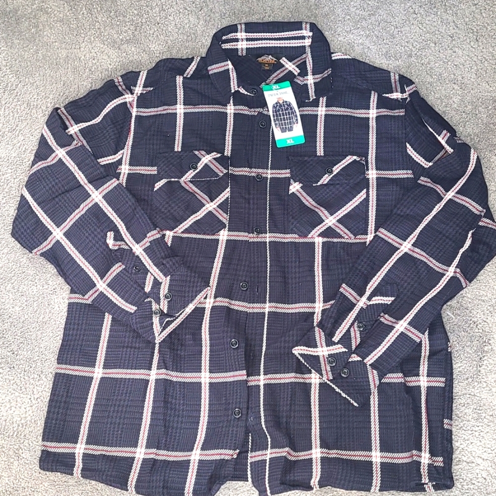 NWT Pacifc Trail Men's Plaid Shirt/Shacket